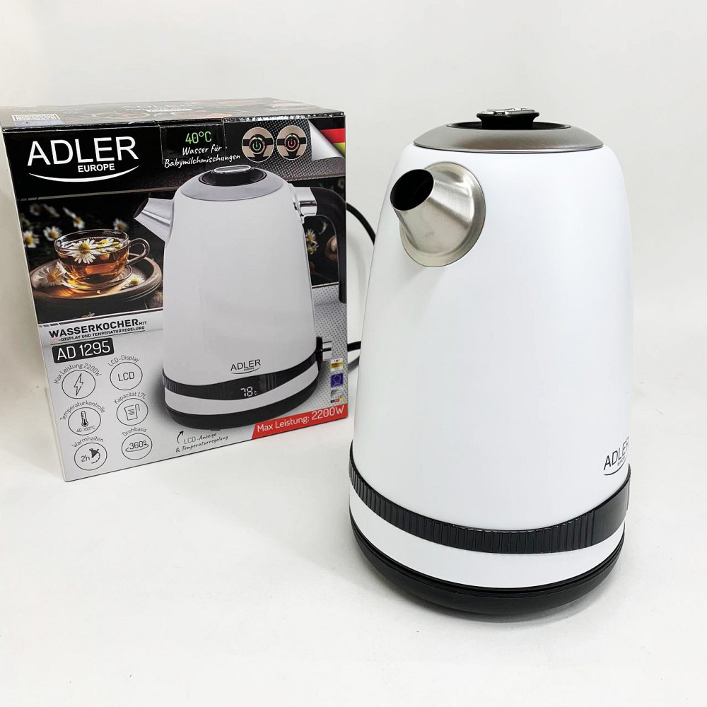 Качественный электрический чайник для дома Adler, Современный электрочайник для дома KO-15 Львов - изображение 8