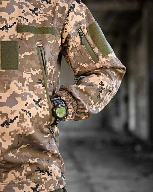 Весняна тактична куртка masad піксель Одеса - фото 4