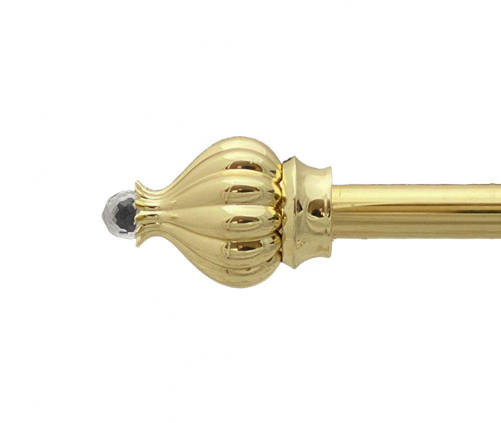 Закінчення для карнизу Orvit ТАДЖА-КРИСТАЛ 19 мм ЗОЛОТО Львов - изображение 1