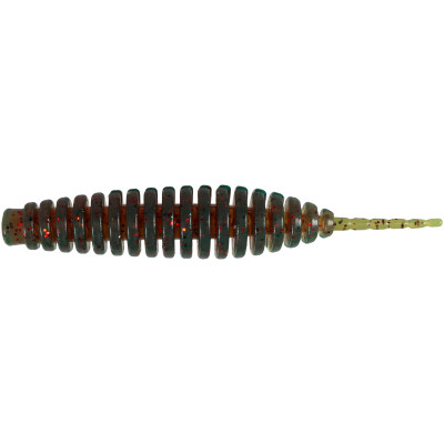 Силікон рибальський FishUP Tanta 1.5" 019 - Motor Oil/Red (10шт/уп) (1864.13.88) Вінниця - фото 1