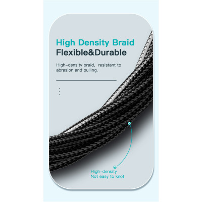 Дата кабель USB-C to USB-C 2.0m 100W Digital Display blue Essager (ES-XCTT1-YDA03) Винница - изображение 5