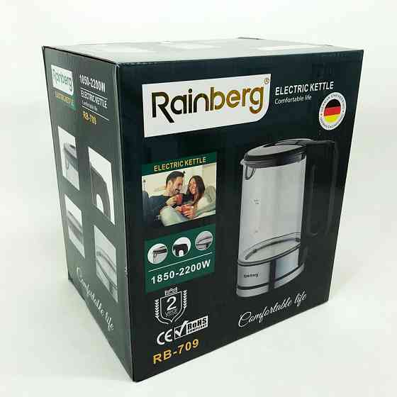 Чайник электрический многофункциональный, Чайник красивый электрический, Мощный бытовой электрочайник ZH-49 Львов