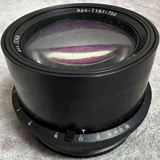 Обʼєктив Carl Zeiss Jena Apo-Germinar 750 мм f/9 Київ