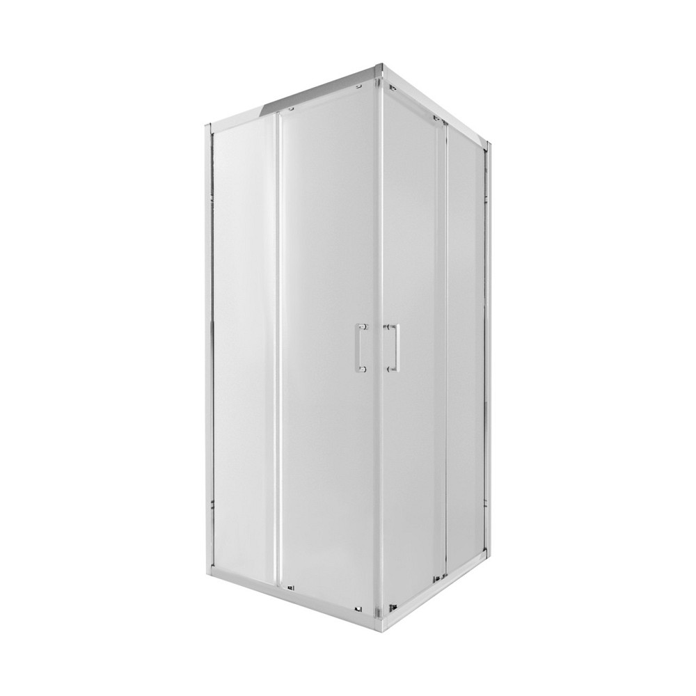 Душова кабіна Qtap Taurus CRM1099SC6 90х90 см, скло Clear 6 мм покриття CalcLess, без піддона Київ - фото 1