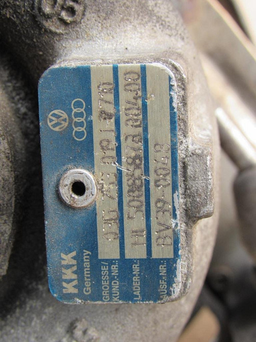 Турбіна VW Caddy 1.9 tdi 2004-2010 (03G253019j) Ковель - фото 6
