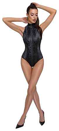 Спокусливе боді Cottelli Collection Body Snake black 2643111 - XL Sex Aura Київ