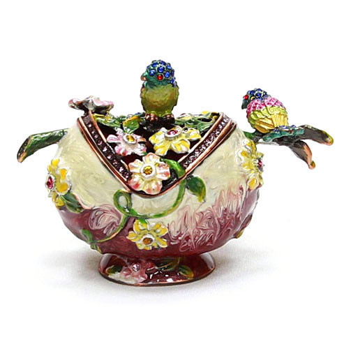 Скринька зі стразами жіноча Птахи Київ - фото 1