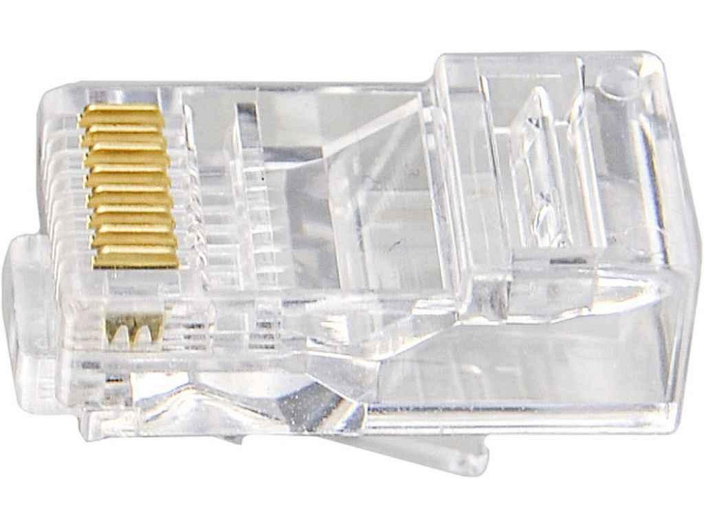 Конектор RJ-45 неекранований UTP (Сat.5e,8P8C) ТМ АСКО Киев - изображение 1