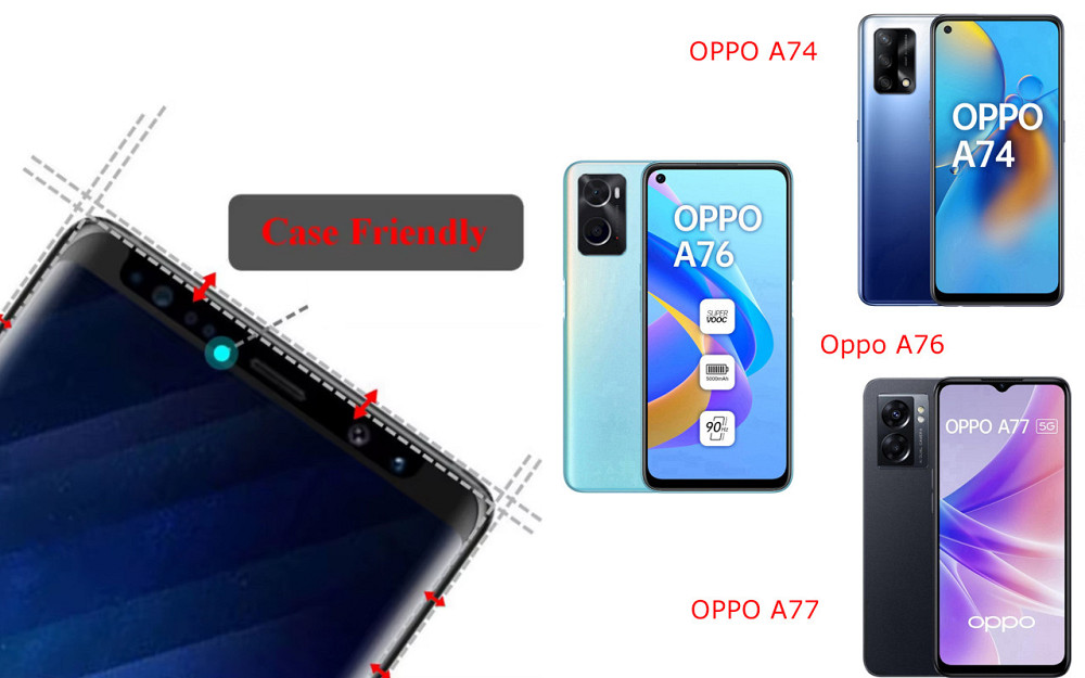 Захисне скло HyperGlass Pro для OPPO A74, Oppo A76, OPPO A77 – максимальна чутливість та захист Київ - фото 4
