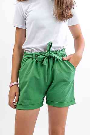 Шорти дитячі, зелені, сірий меланж, коричневі Крохатушка одяг Київ