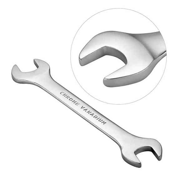 Набір ключів ріжкових, 6 шт., 6-17 мм INTERTOOL HT-1001 Киев