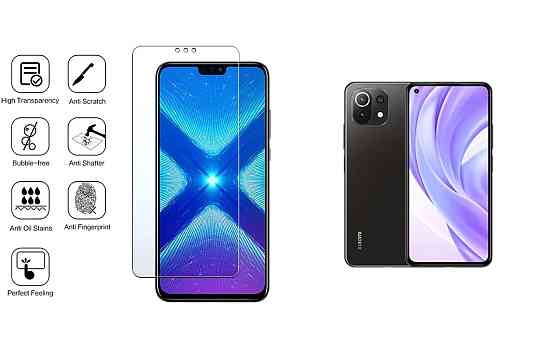 Защитное стекло NeoGlass для Xiaomi Mi 11 Lite – ультрапрозрачное и устойчивое Киев