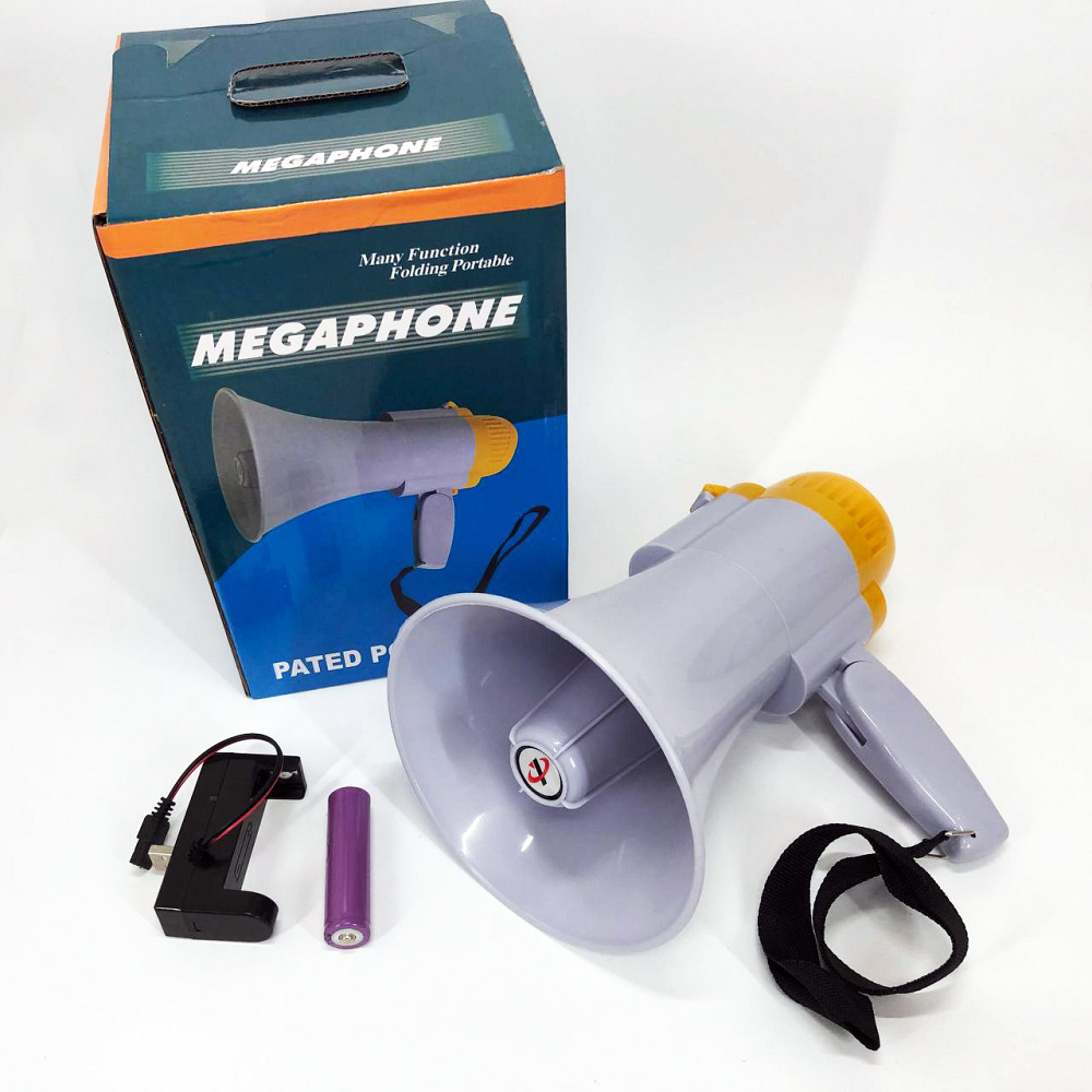 Хороший мегафон MEGAPHONE HW 8C, Мегафон для заходів на свіжому повітрі, Рупор для свята CZ-29 Львів - фото 7