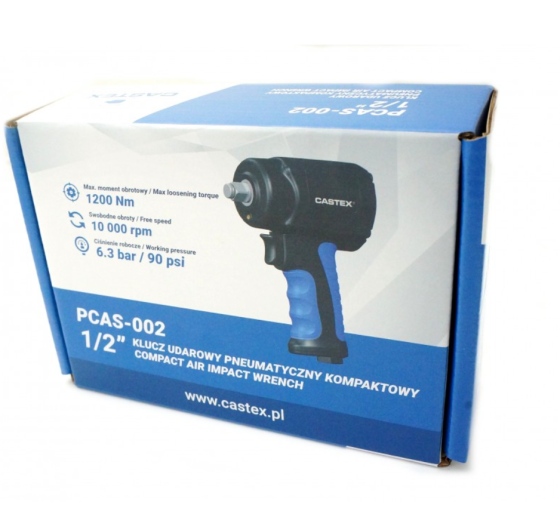 Гайковерт пневматичний 1/2" 1200 Нм CASTEX PCAS-002 Чернігів