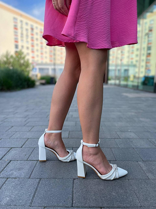 L&M Босоніжки жіночі L&M Y103-3 білі (літо, еко-шкіра) (5815) Коломия - фото 4