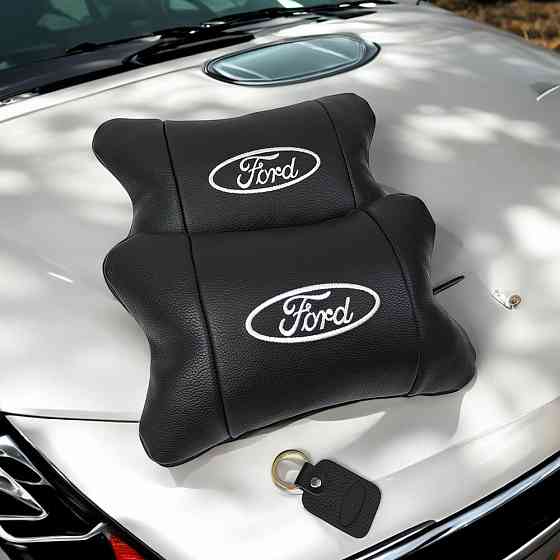 Декоративные подушки с логотипом Ford, Подушка для поддержки головы в машине, Авто подушки в машину PL-59 Львов