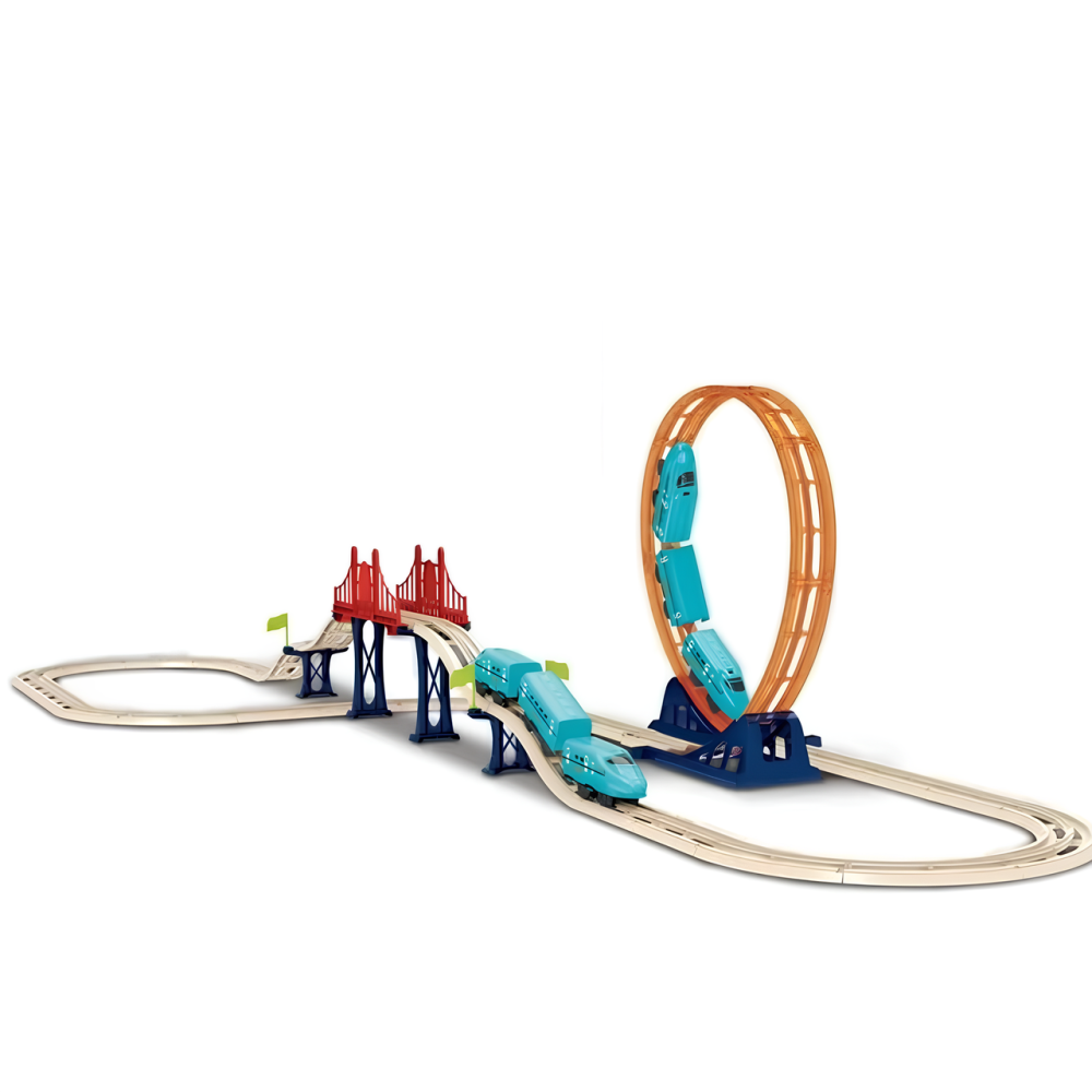 Железная дорога с городским поездом на батарейках CJ-4000543 Каменец-Подольский - изображение 1