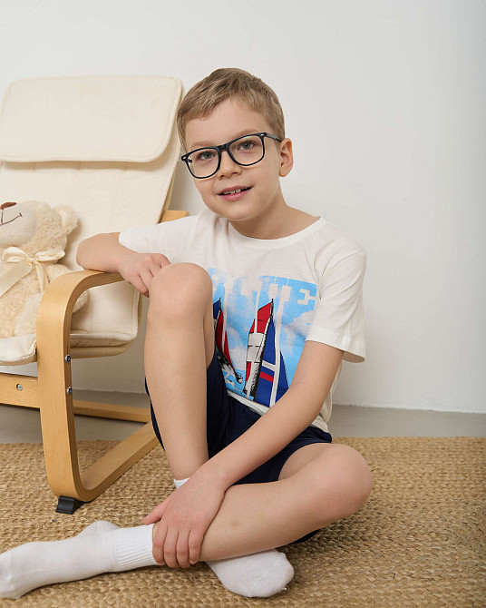 Комплект для мальчика с шортами Ozkan - Яхты 31921 7-8 Киев - изображение 7