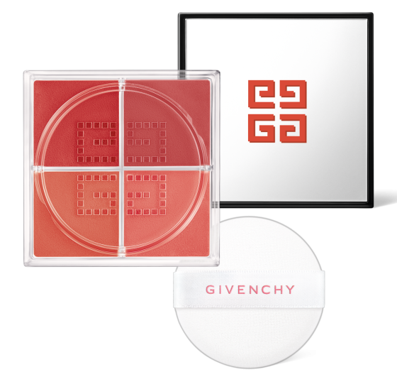Розсипчаста пудра-рум'яна для обличчя Givenchy Prisme Libre Blush 6 Flanelle Rubis Слов'янськ