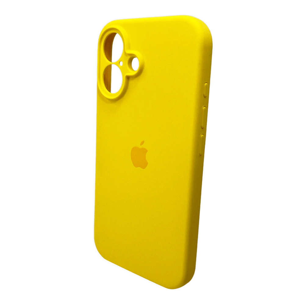 Чохол для смартфона Silicone Full Case AA Camera Protect for Apple iPhone 16 56,Sunny Yellow Київ - фото 5