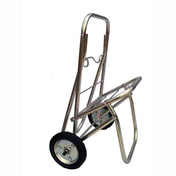 Хозяйственная складная тележка ТМО-160У с сумкой и колесами — удобна для рынка, дачи, покупок. Харьков