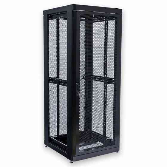 Шафа серверна CMS 42U 800 х 865 UA-MGSE4288PB з перфорованими дверима для мережевого обладнання Київ