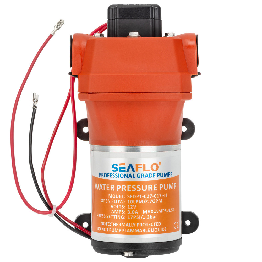 Автоматична діафрагмова помпа SEAFLO SFDP1-027-017-41 10 л/год 12 В Київ - фото 2