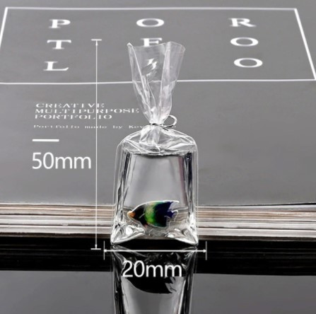 Сережки для дітей "Рибки", З ДЕФЕКТОМ (при заливці потрапив повітря) - розмір 2,5*2,5 см, смола Київ - фото 1