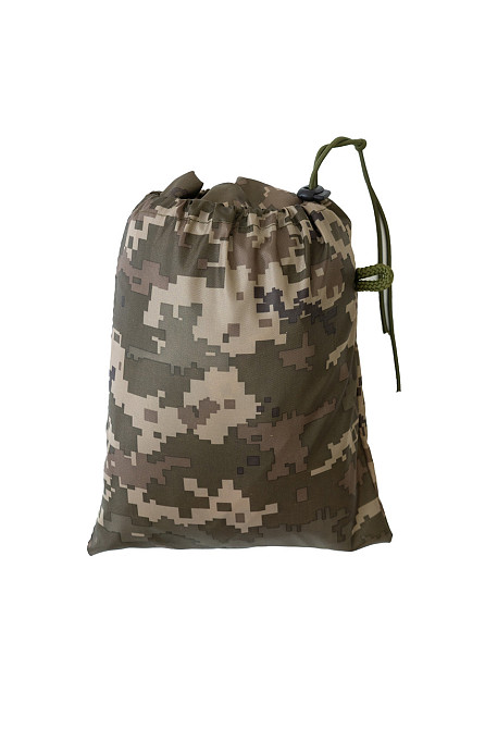 Дощовик пончо піксель водонепроникний проклеєний тактичний камуфляжний накидка Одеса - фото 6