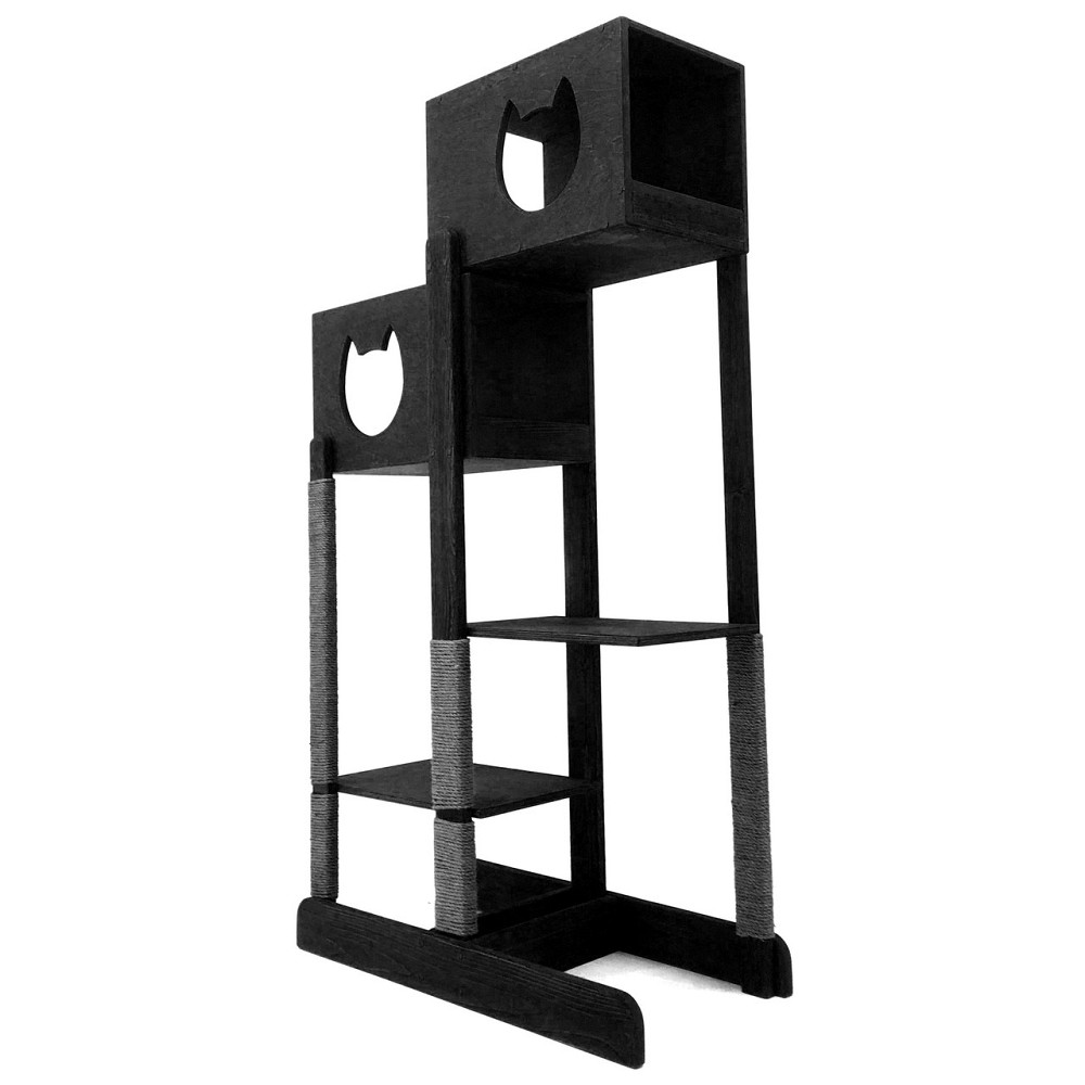 Ігровий комплекс для кішок "Сама 2" венге Миколаїв - фото 2