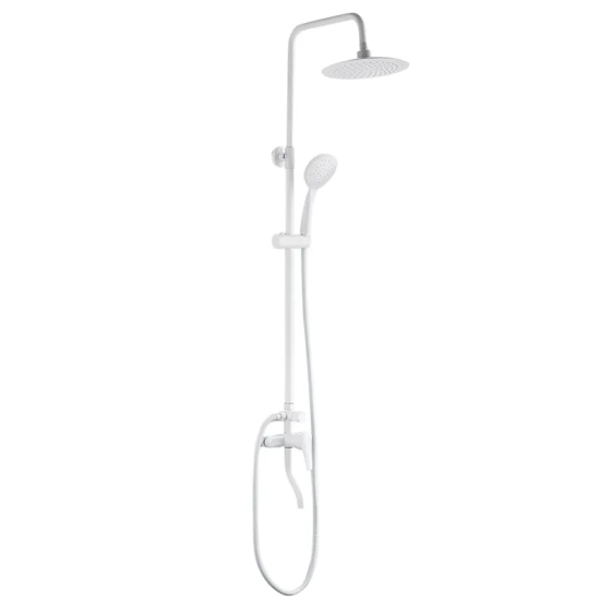 Душова колонна зі змішувачем Plamix Rain-009-J.White біла (PM0636) Харків