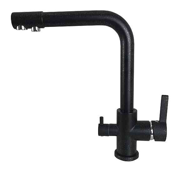 Смеситель для кухни под осмос Globus Lux LAZER GLLR-0444-1-ONIX (000014070) Киев