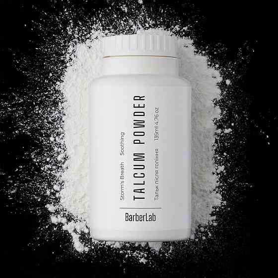 Тальк після гоління заспокоюючий Storm's Breath BarberLab 135 г Київ