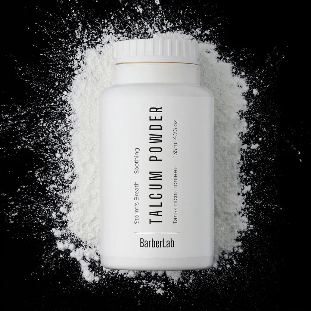 Тальк після гоління заспокоюючий Storm's Breath BarberLab 135 г Київ - фото 4