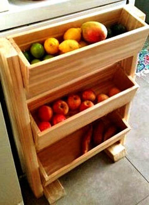 Стеллаж для овощей и фруктов 