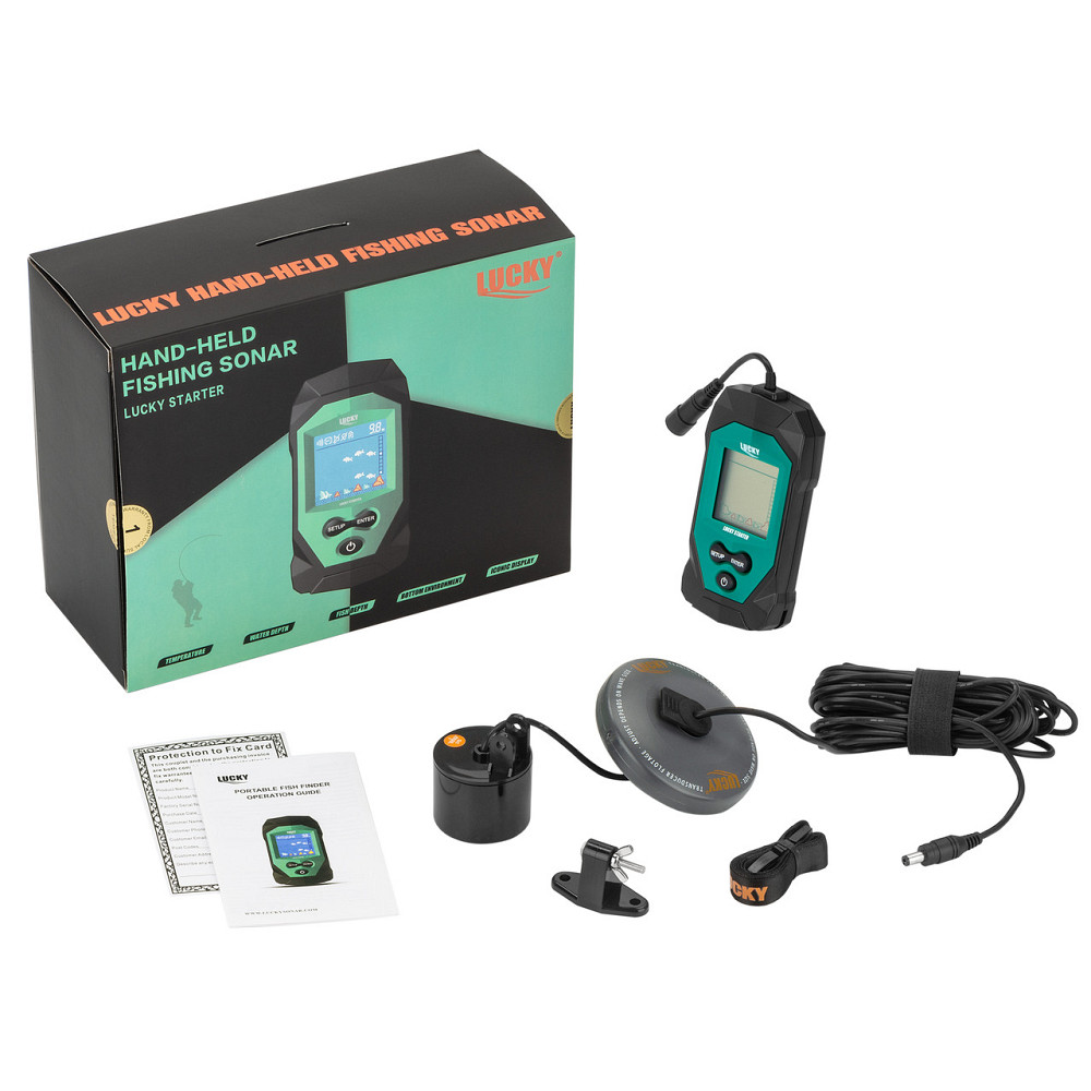 Проводной портативный эхолот Lucky FL068-T Черкассы - изображение 3