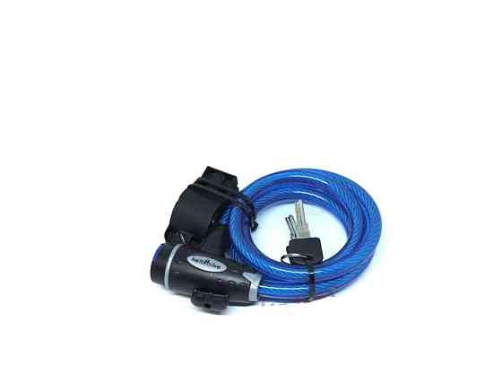 Замок на колесо (трос 1500*12мм) (з ключем) BK 050 KL Мукачево