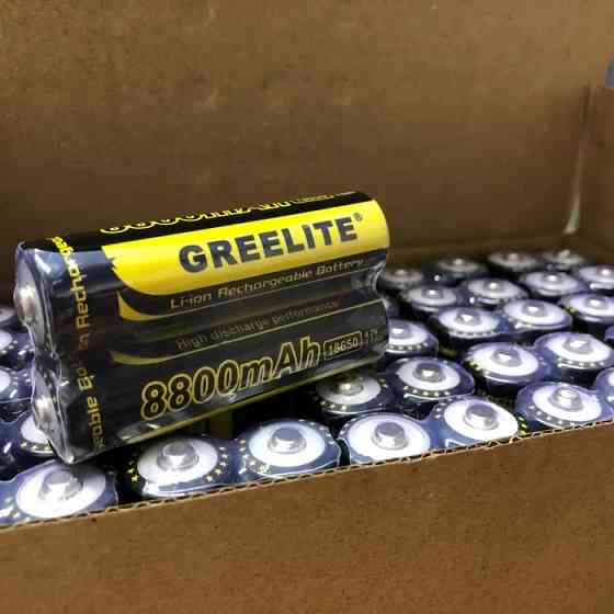 Аккумулятор (1шт) 18650 Greelite 4.2V 9.6Wh Li-ion батарейка для фонарика PK-52 Ивано-Франковск
