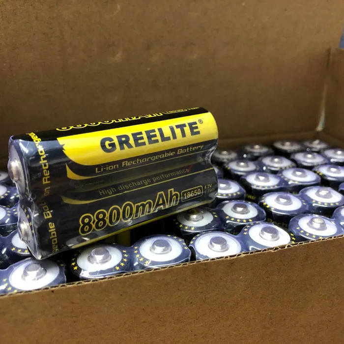Аккумулятор (1шт) 18650 Greelite 4.2V 9.6Wh Li-ion батарейка для фонарика PK-52 Ивано-Франковск - изображение 3