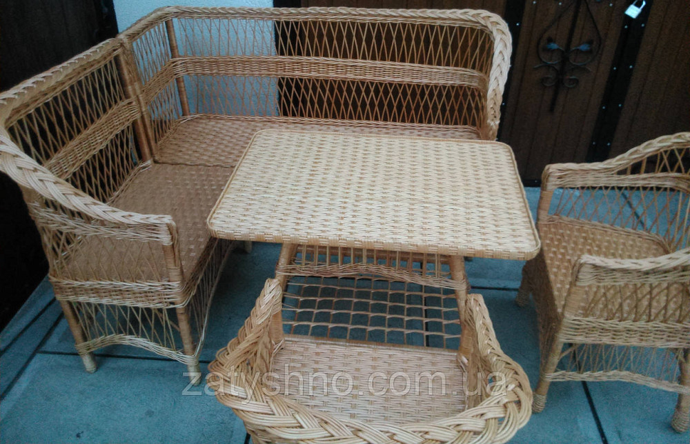 Плетеный уголок на кухню Киев - изображение 3