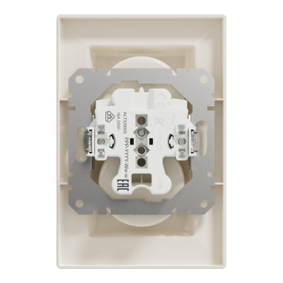 Розетка Schneider Electric ASFORA без заземлення подвійна крем (EPH9700123) Вінниця - фото 8
