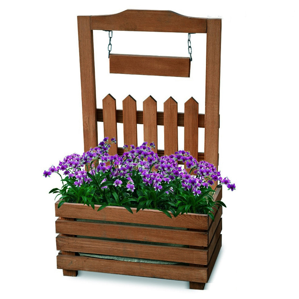 Кашпо зі шпалерою "Дамфу" капучино Миколаїв - фото 1