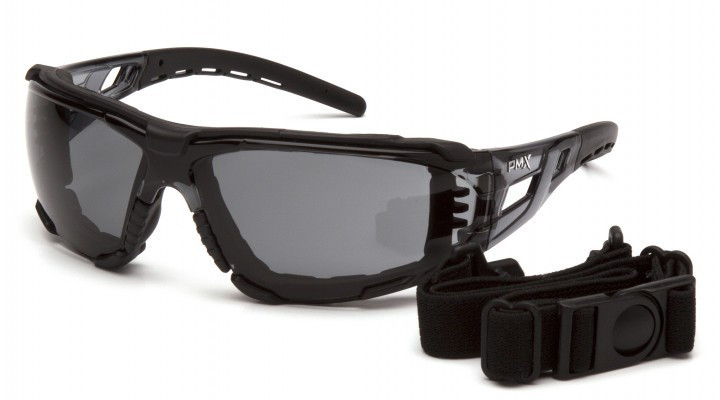 Окуляри захисні з ущільнювачем Pyramex Fyxate (gray) Super Anti-Fog H2MAX, сірі Запоріжжя - фото 2