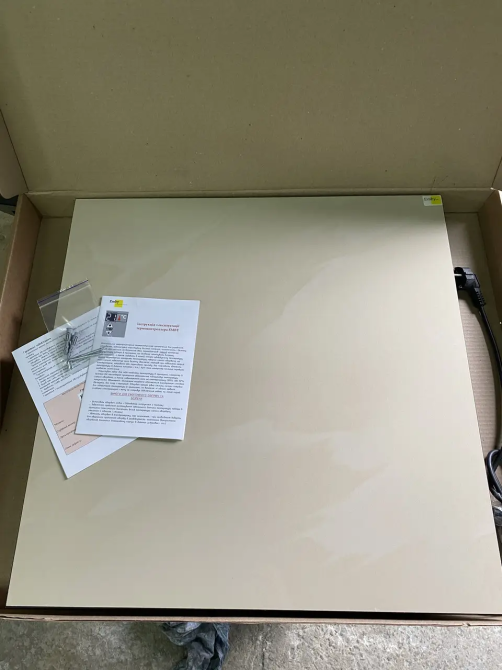 Керамічний обігрівач Emby CH-400 з кнопкою на 8 кв.м (Бежевий) Вінниця - фото 4