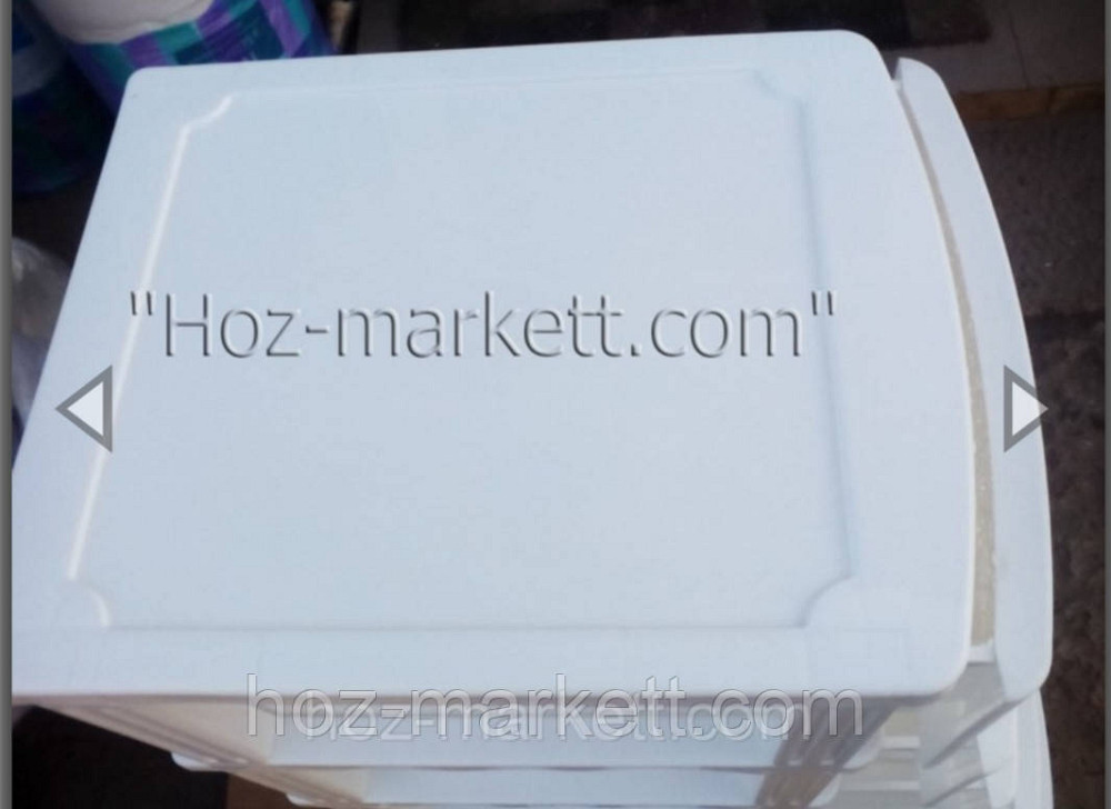 Тумбочка комод пластиковый белый на 5 ящика ажурный Харьков - изображение 8