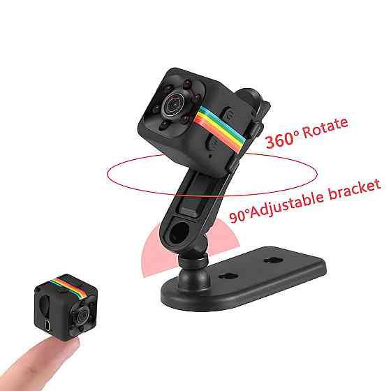 Міні-камера Sports HD DV SQ11 Mini DV Camera. Міні камера SQ11 з нічною зйомкою та датчиком руху, 140° Київ