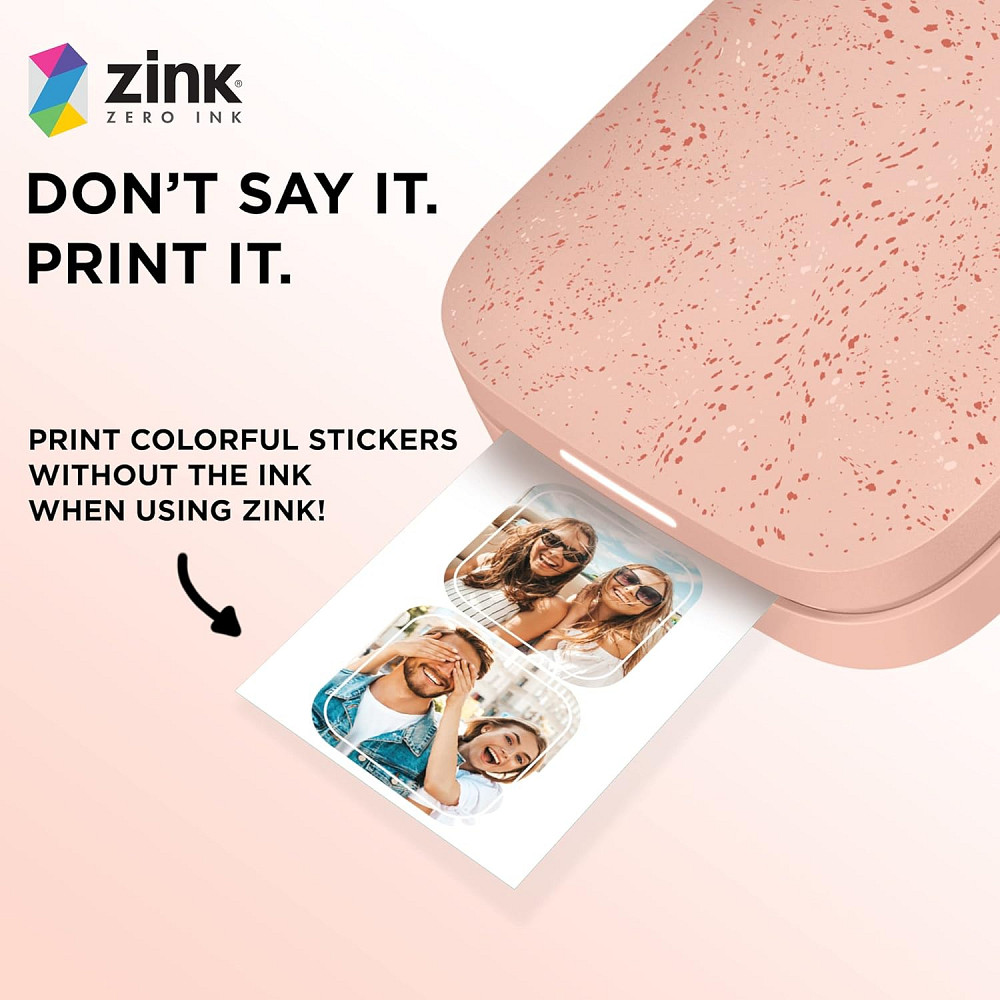 Фотопапір HP CutOut Sticker Zink 2"x3" Глянцевий, самоклеючий, стікери, 30 листів Вінниця - фото 3