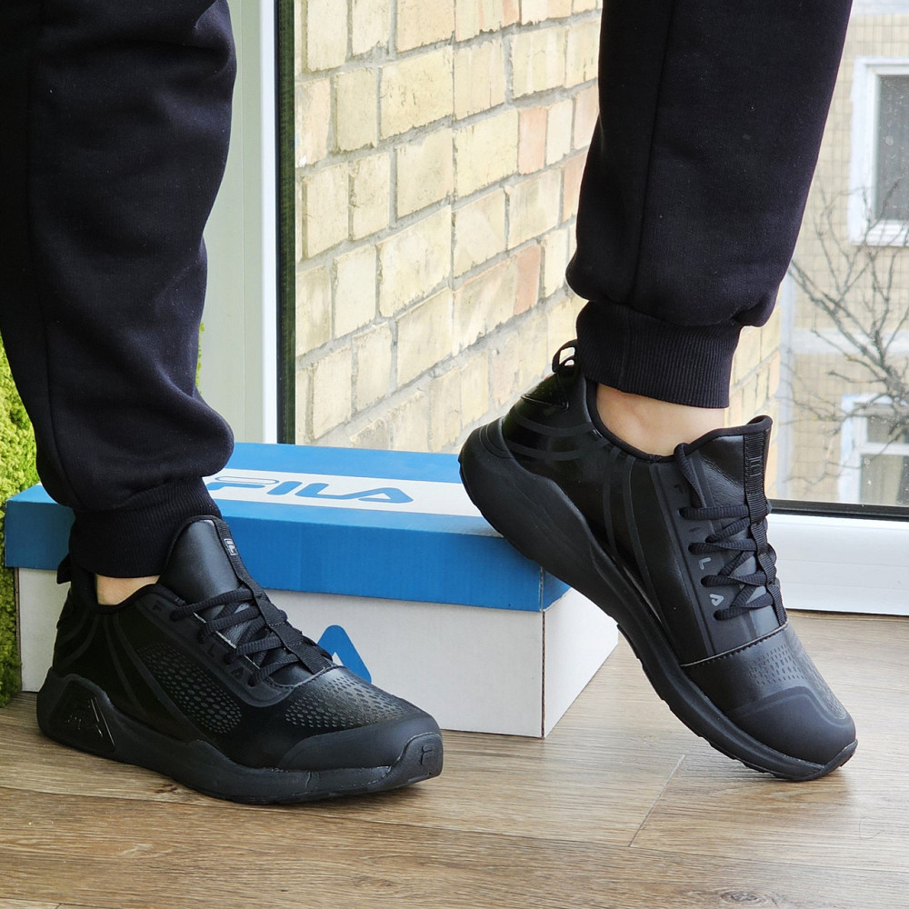 Кросівки FILA Чорні Чоловічі Філа для бігу (розміри: 41,42,43,44,45) Дніпро - фото 10