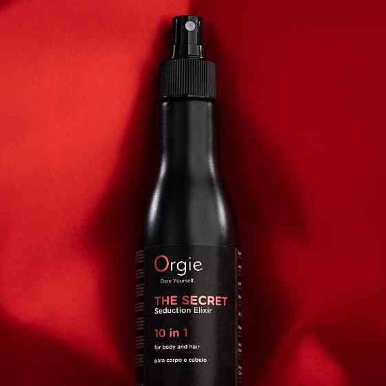 Лосьйон з феромонами для тіла та волосся Orgie – The Secret Seduction Elixir 10 in 1 (200 мл), для неї Sex Aura Київ