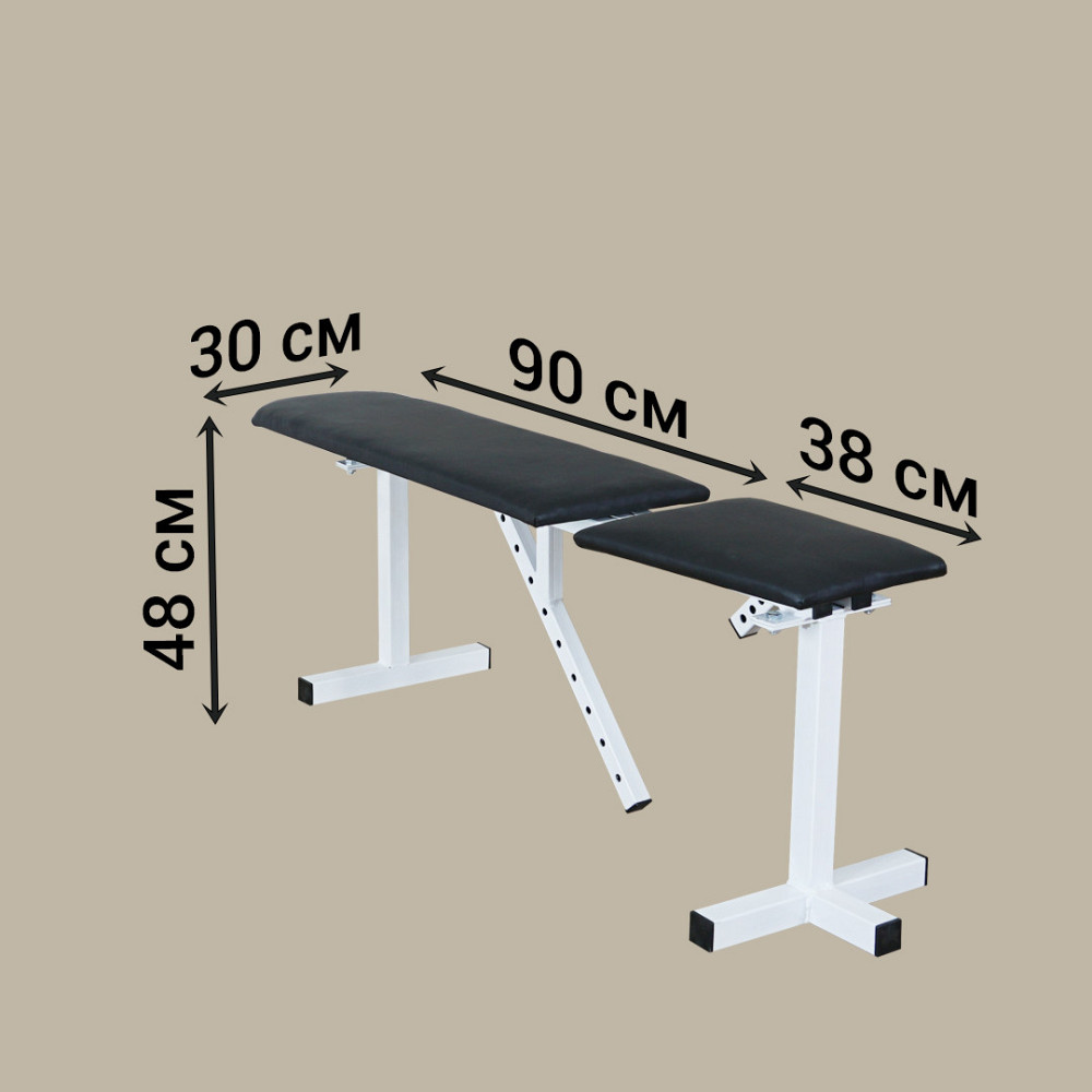 Скамья для жима регулируемая до 200 кг + стойки под штангу со страховкой до 200 кг Киев - изображение 6